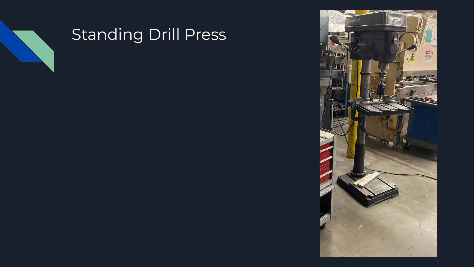 Metal fabrication machine at Ambor Precision